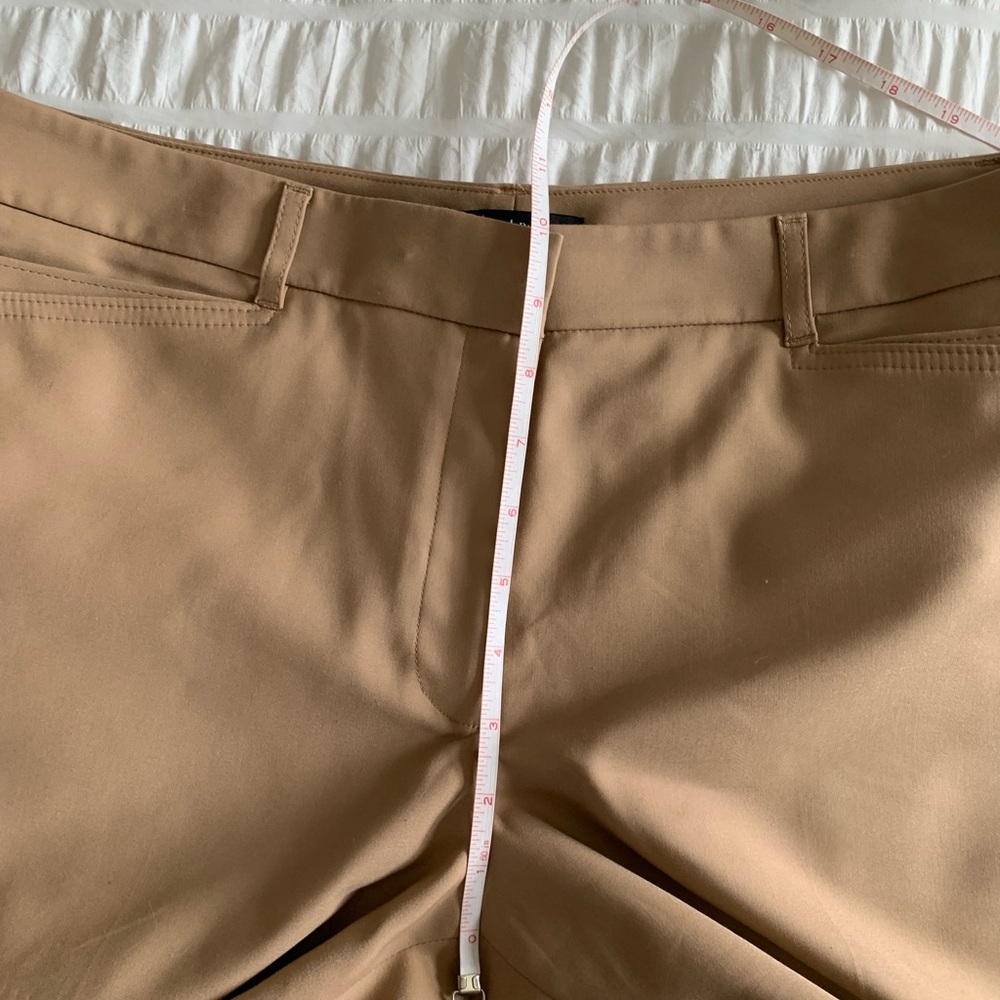White House Black Market Tan Tailored Shorts - Picture 12 of 16
